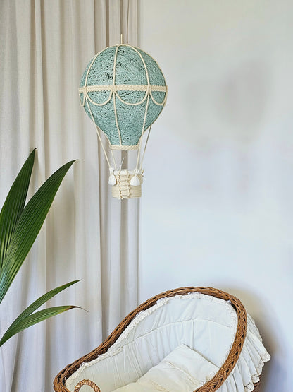 Mint and cream lamp - balloon