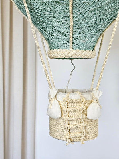 Mint and cream lamp - balloon