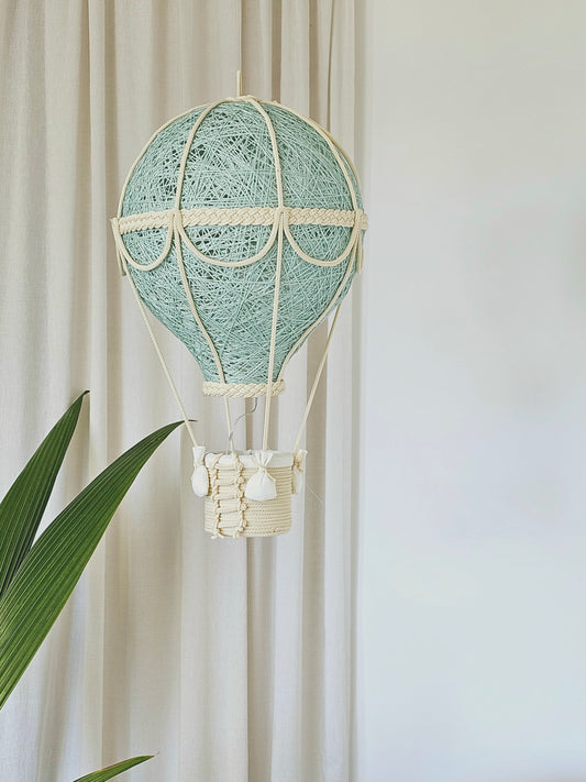 Mint and cream lamp - balloon