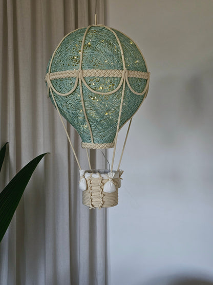 Mint and cream lamp - balloon