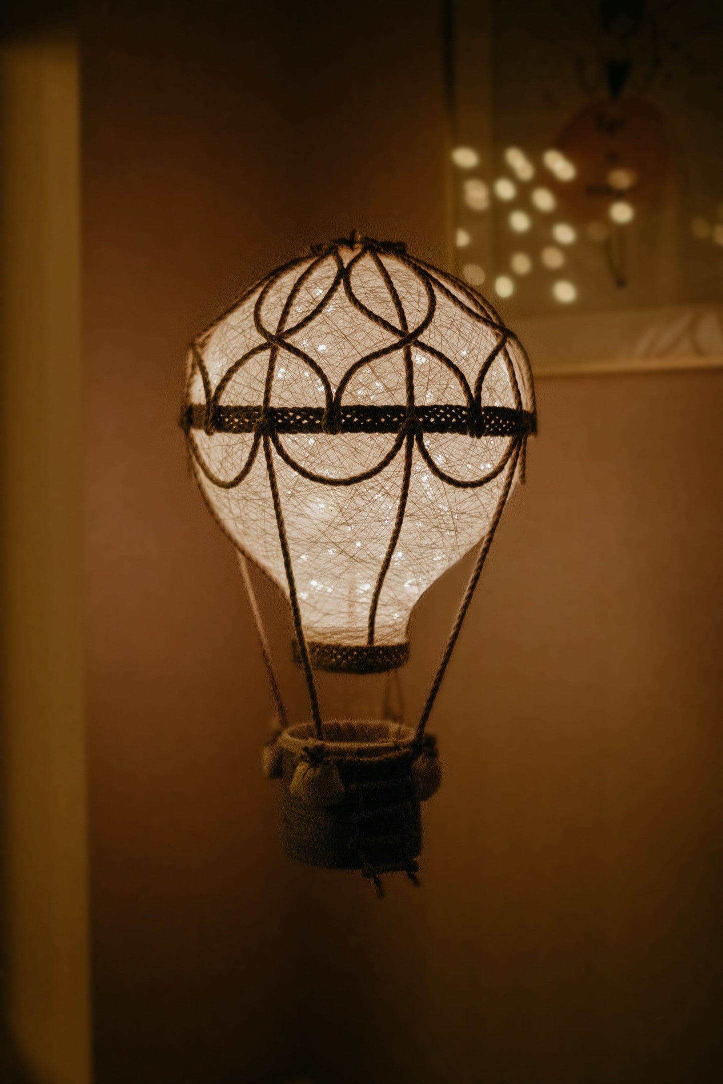 Natural color lamp - air balloon