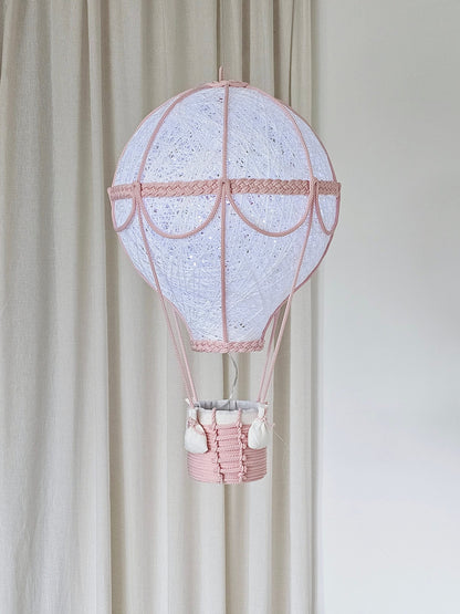 White and pink lamp - air balloon