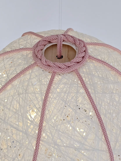 White and pink lamp - air balloon