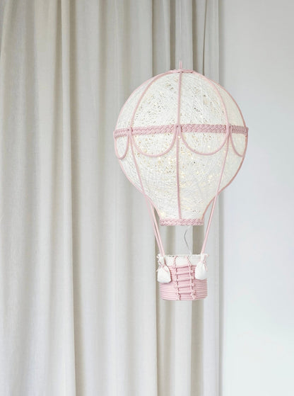 White and pink lamp - air balloon